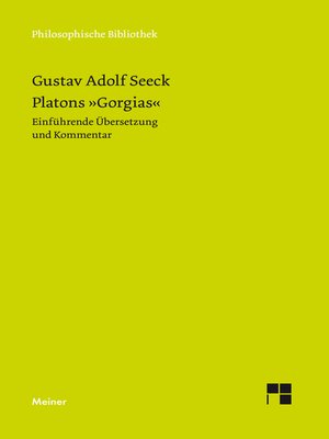 cover image of Platons "Gorgias"